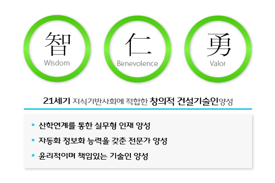 토목건축공학과 교육목표